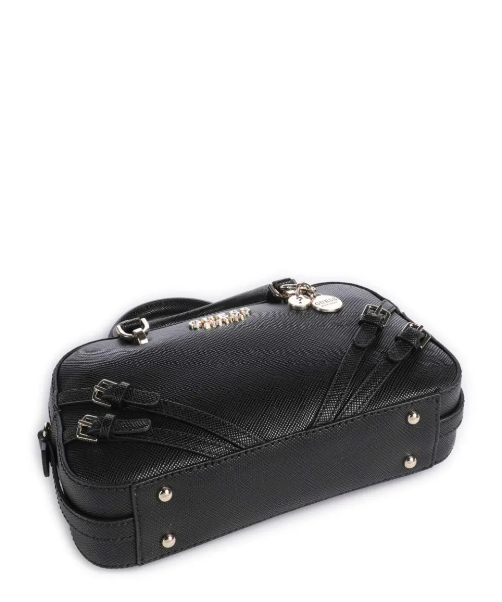 Bramina Handtasche Lederimitat schwarz