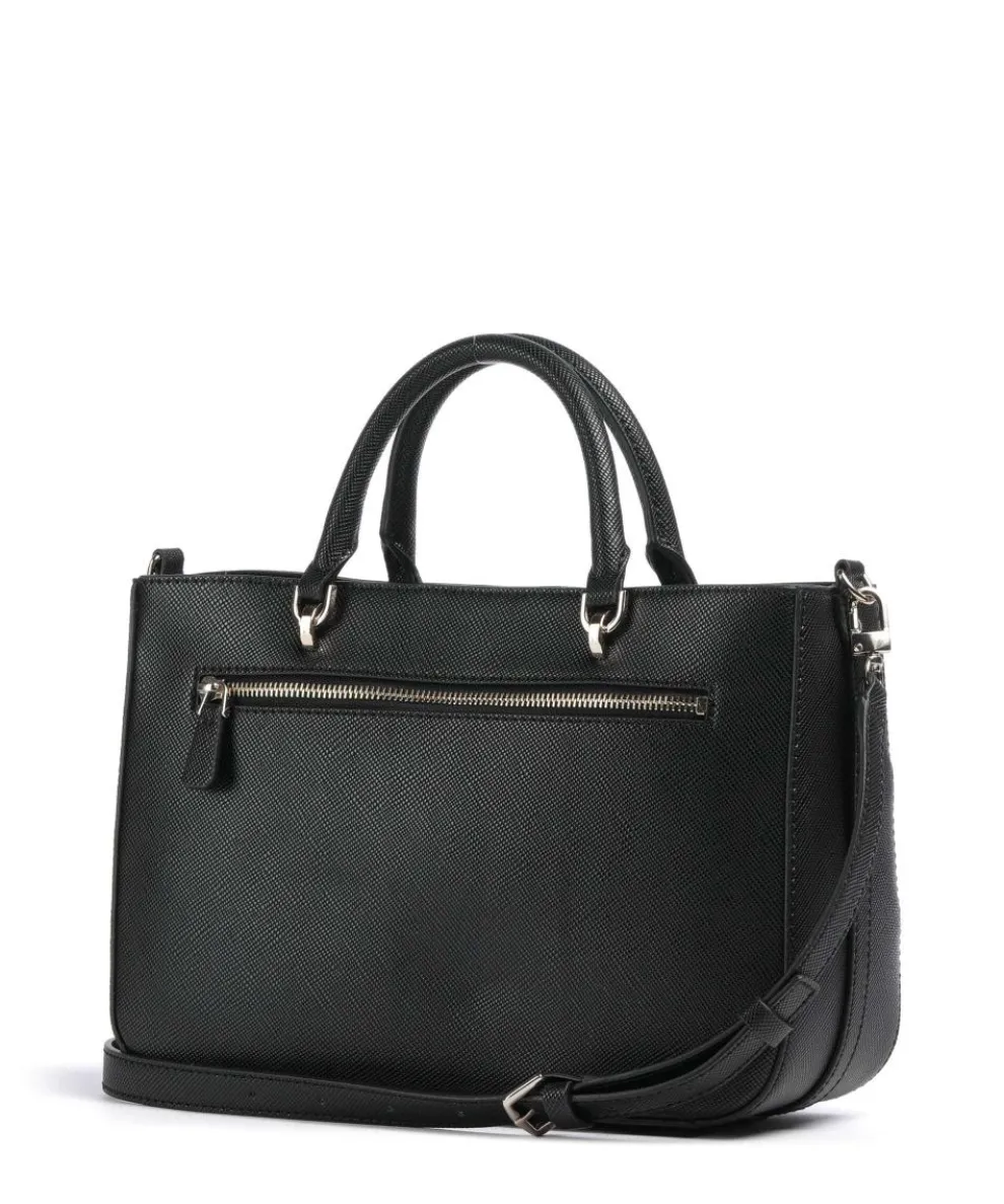 Bramina Handtasche Lederimitat schwarz