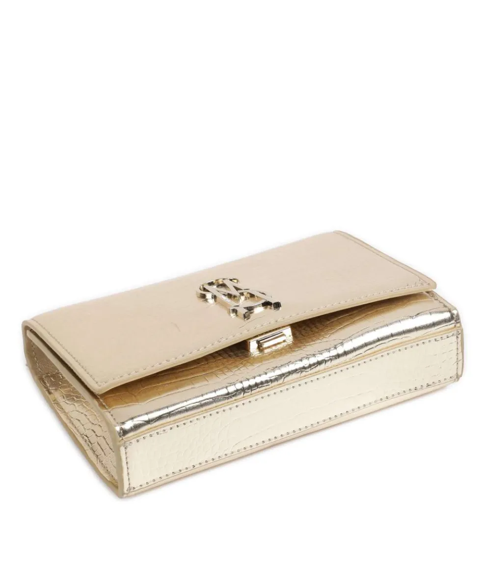 BRAMONIE Umhängetasche Lederimitat gold