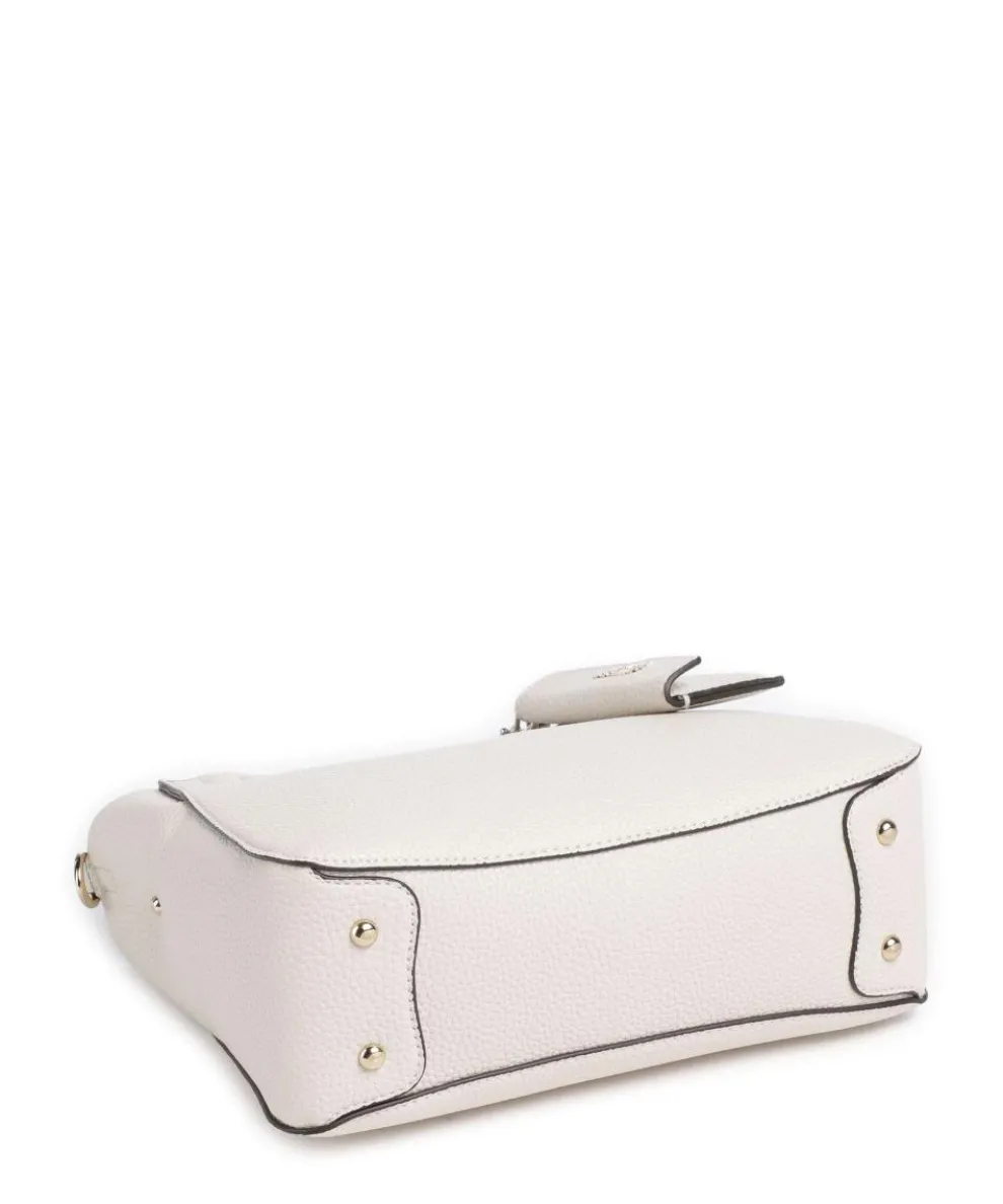 Brenton Handtasche Lederimitat creme