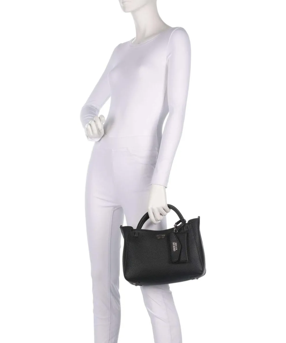 Brenton Handtasche Lederimitat schwarz