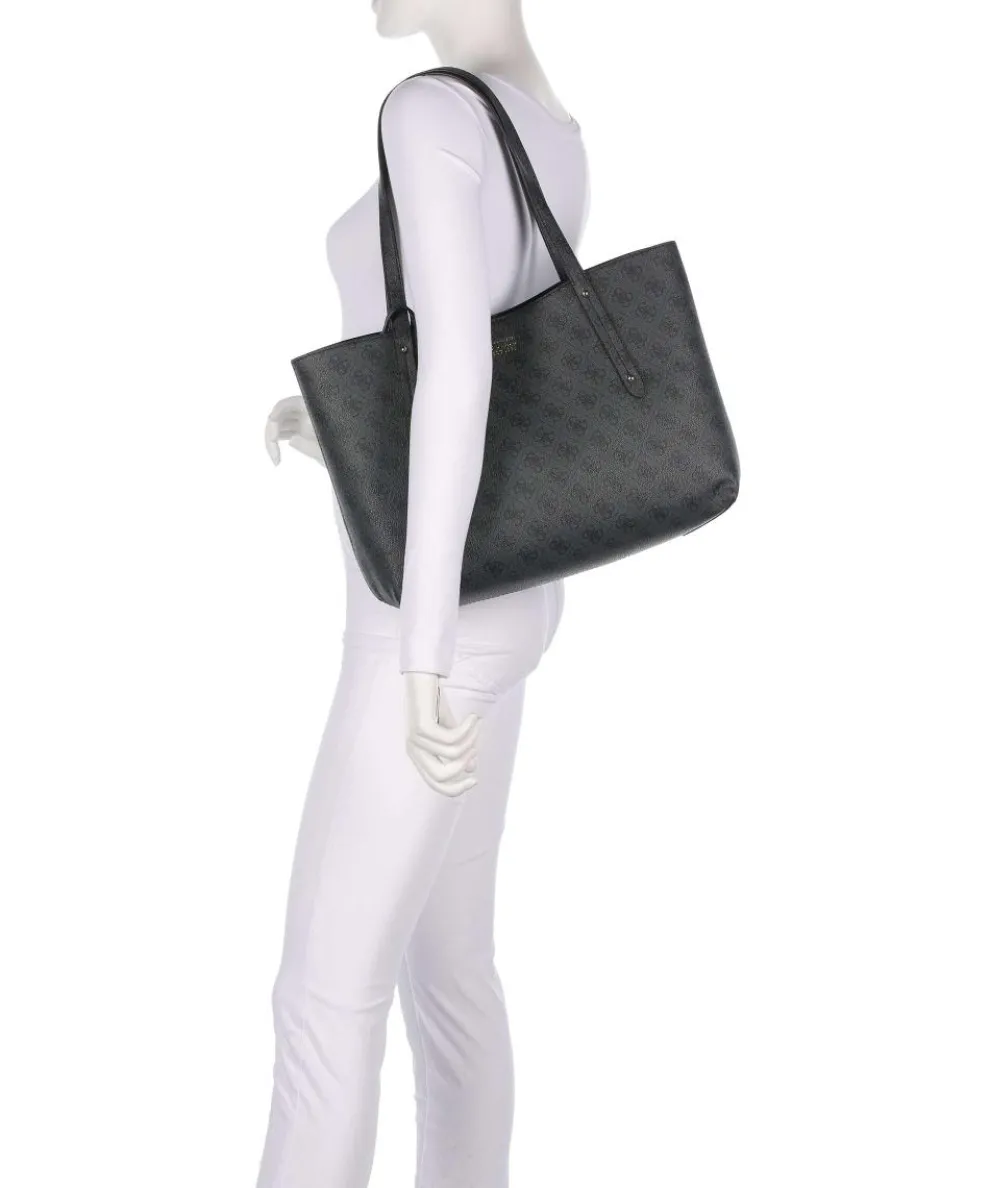 Brenton Shopper Lederimitat anthrazit