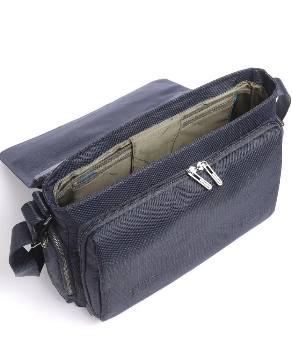 Brief 2 Aktentasche 14″ recyceltes Nylon dunkelblau