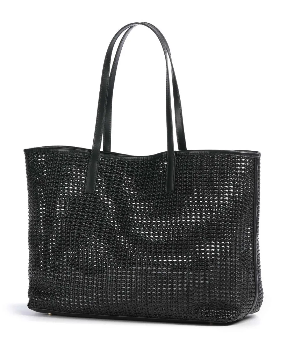 Brigitta Shopper Lederimitat schwarz
