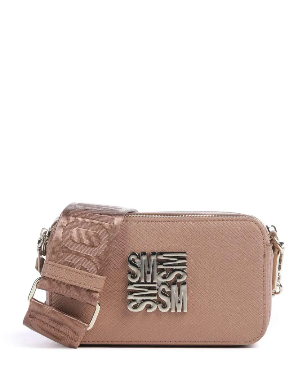 BRISA Umhängetasche Lederimitat hellbraun