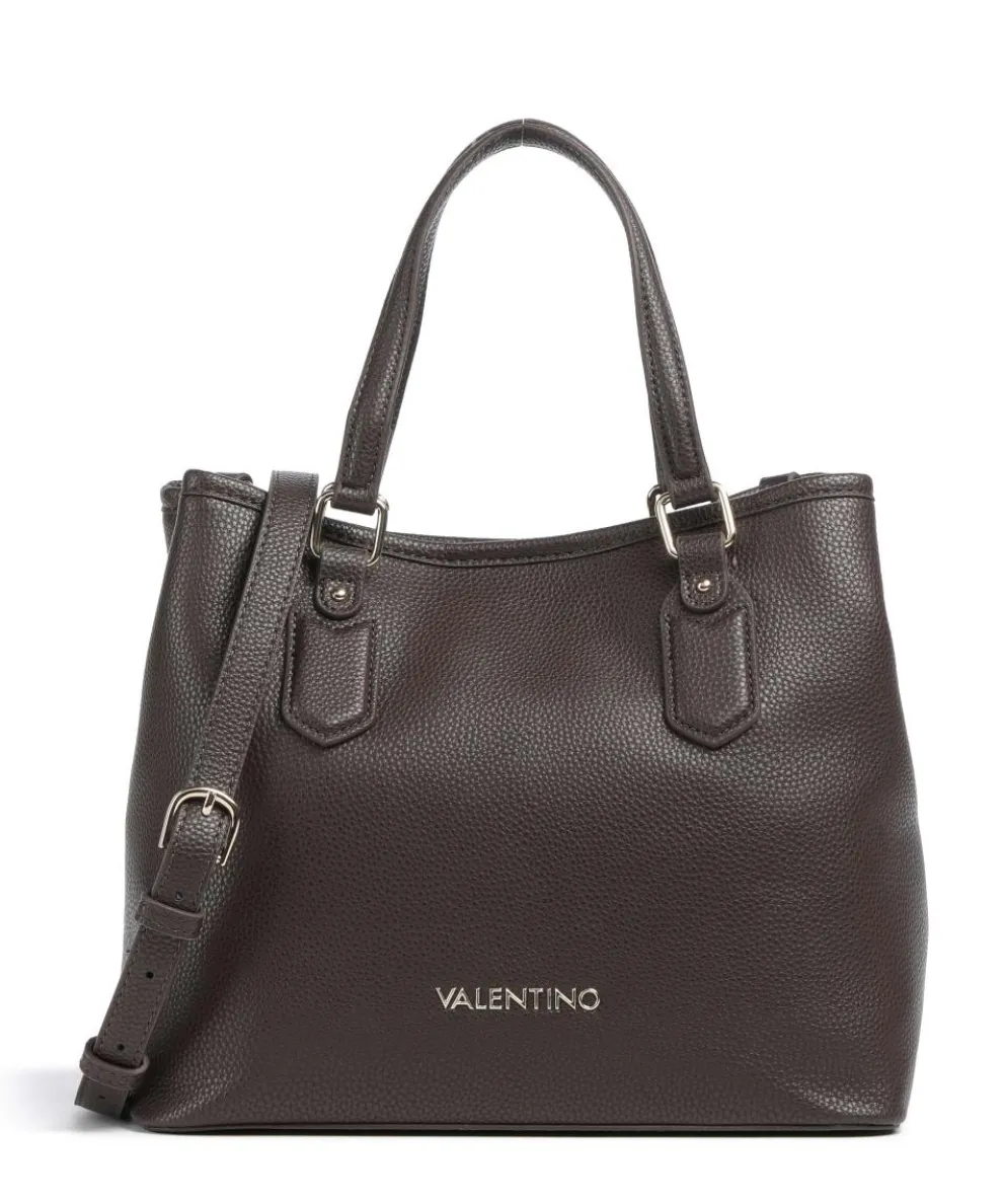 Brixton Handtasche Lederimitat dunkelbraun