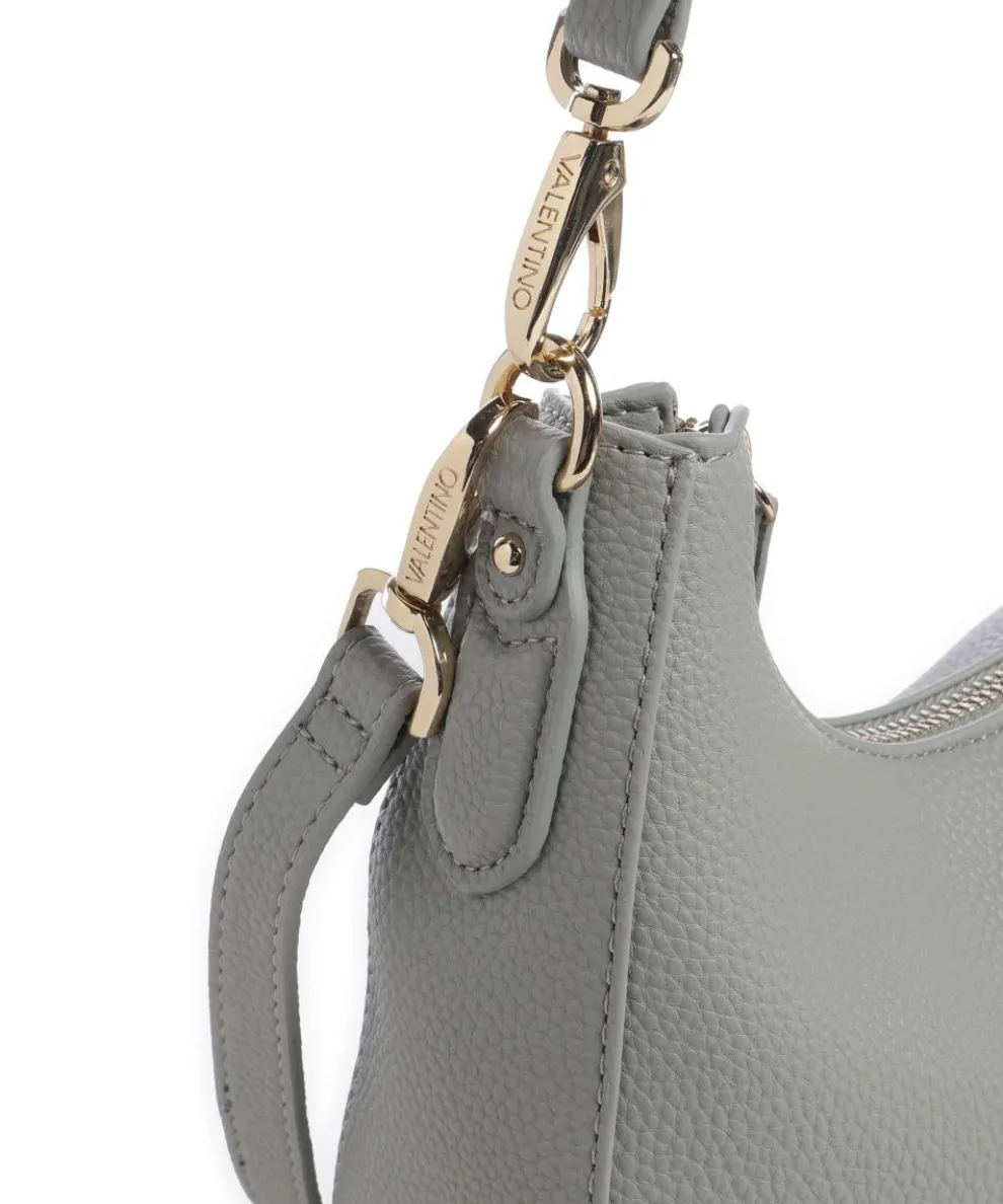 Brixton Schultertasche Lederimitat hellgrau