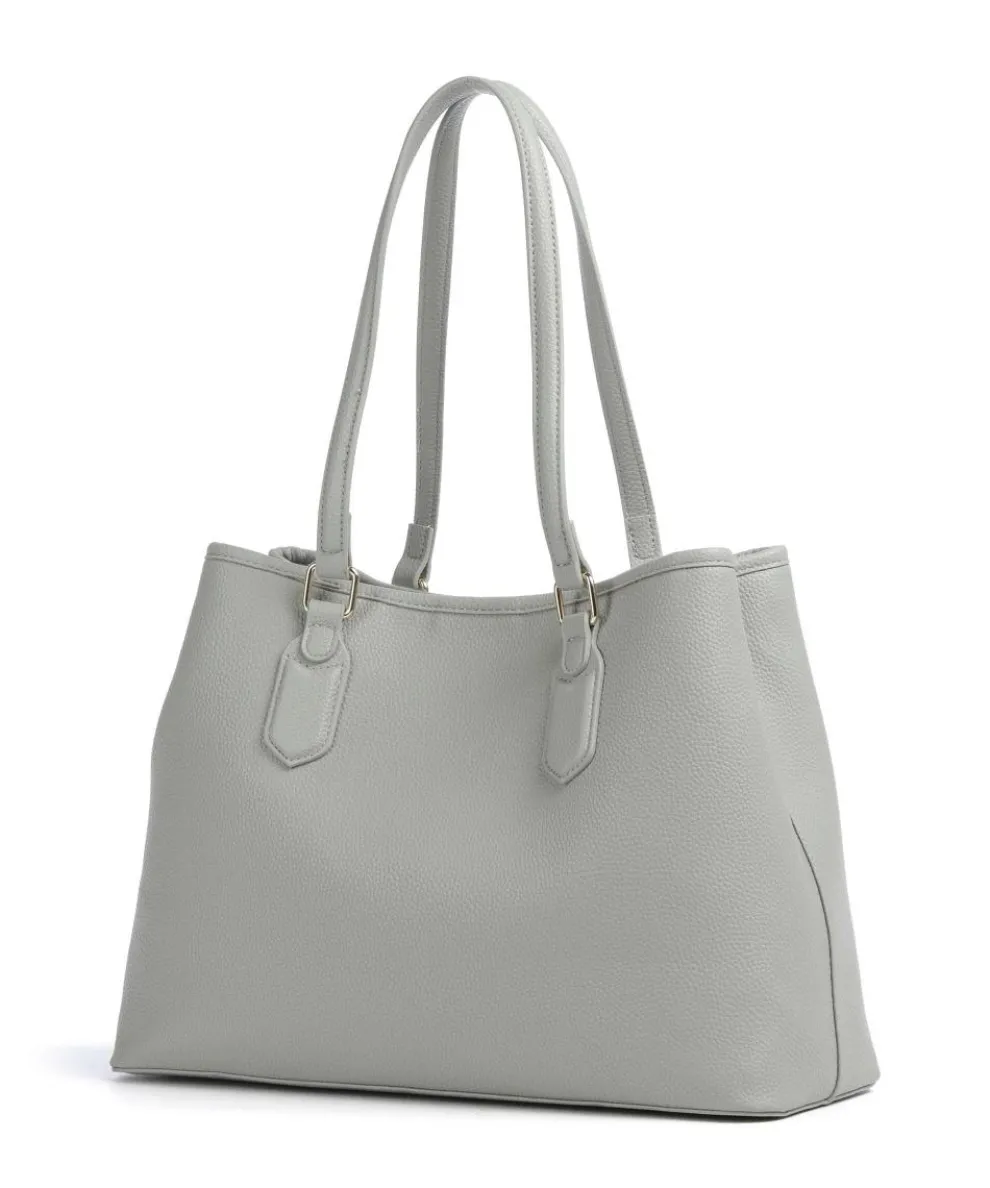 Brixton Shopper Lederimitat grau