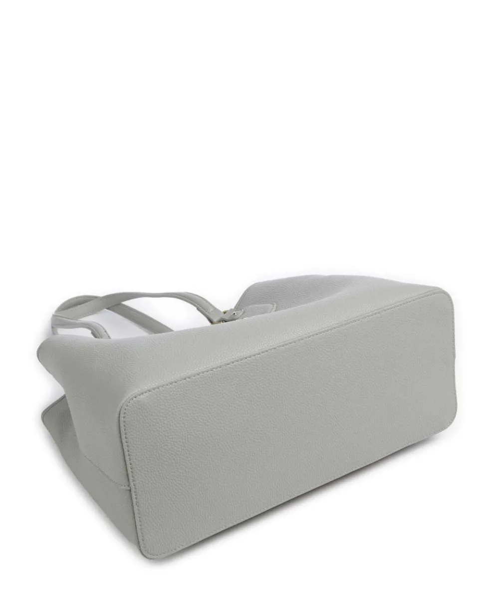 Brixton Shopper Lederimitat grau