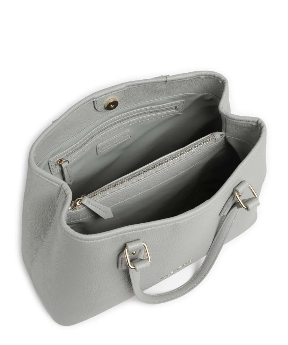 Brixton Shopper Lederimitat grau