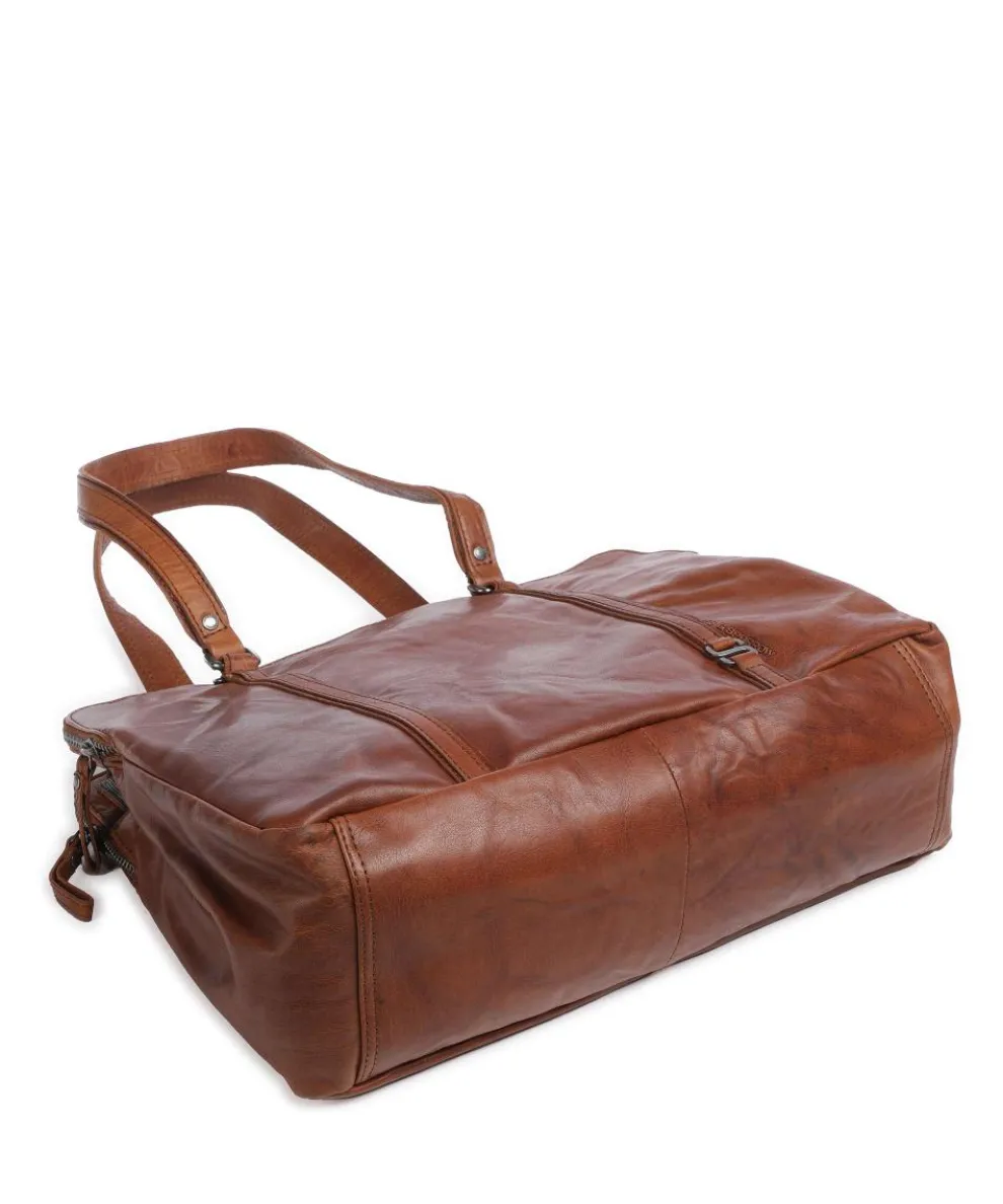 Bronco Shopper 15″ Büffelleder cognac