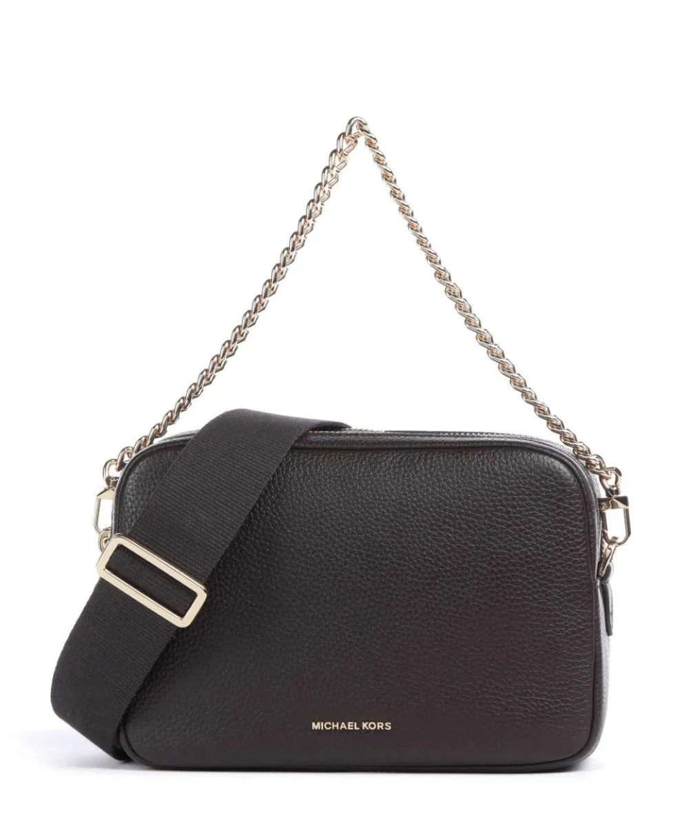 Bryant Medium Umhängetasche genarbtes Rindsleder dunkelbraun