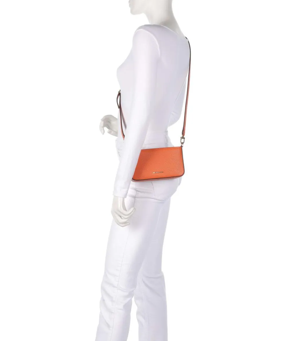 Bryant Small Schultertasche genarbtes Rindsleder orange