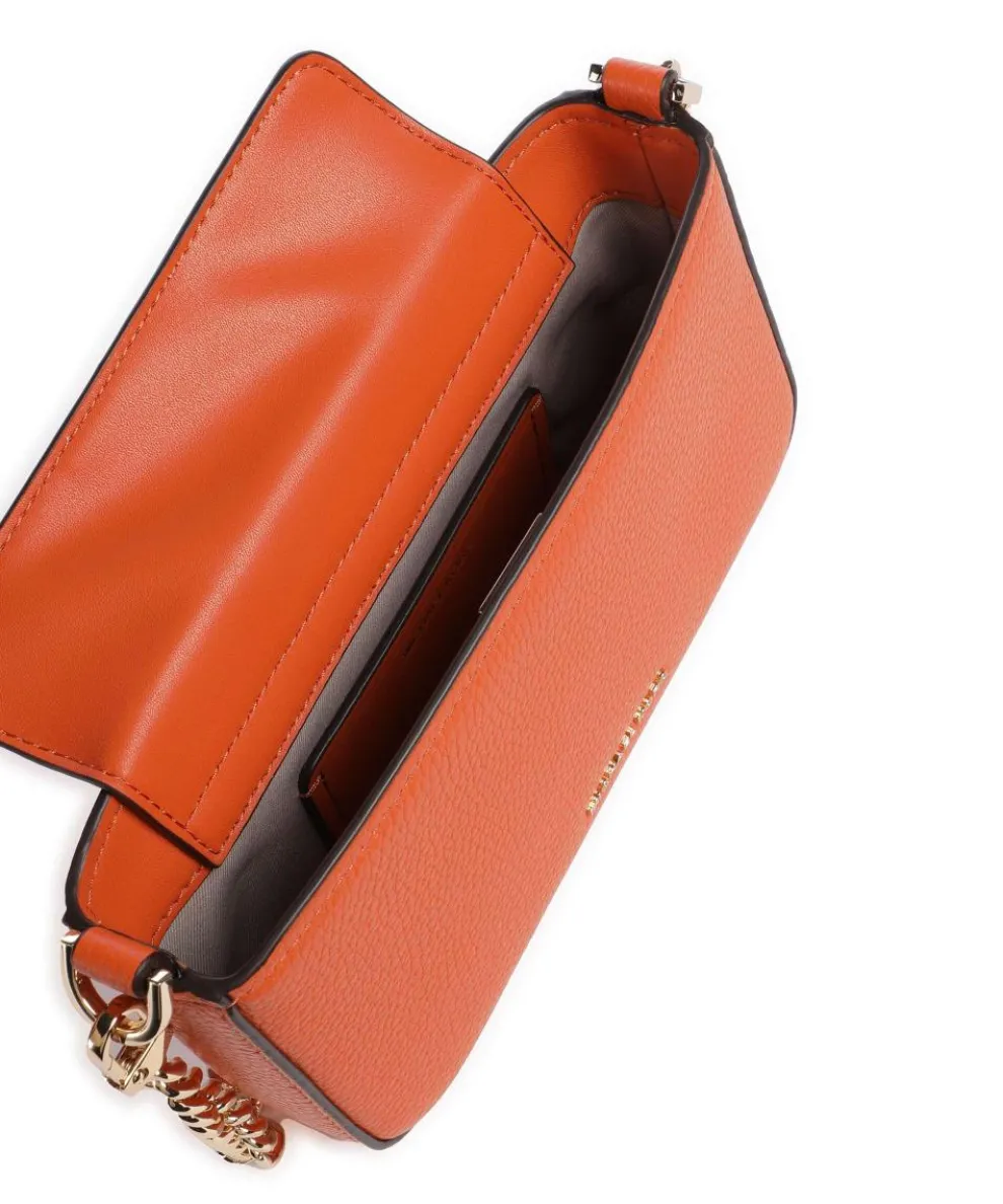 Bryant Small Schultertasche genarbtes Rindsleder orange