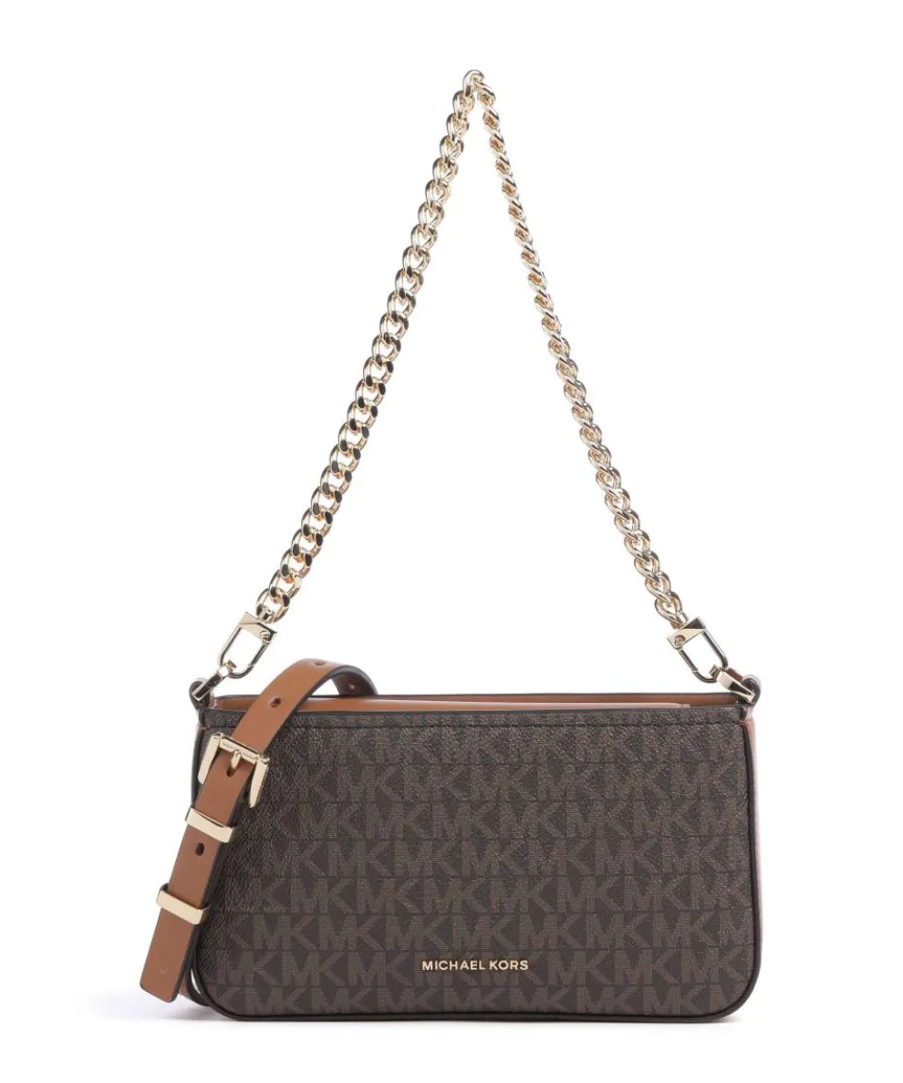 Bryant Small Schultertasche Lederimitat dunkelbraun