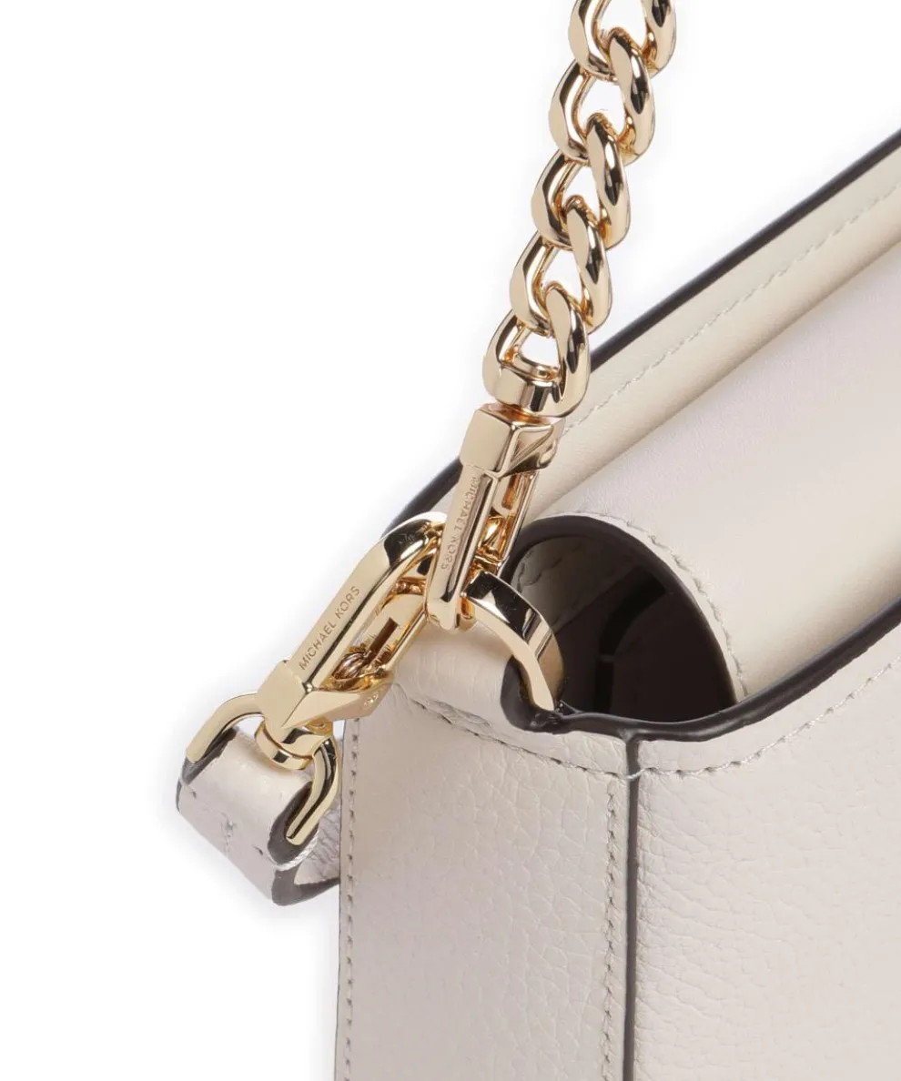 Bryant Small Schultertasche genarbtes Rindsleder elfenbein