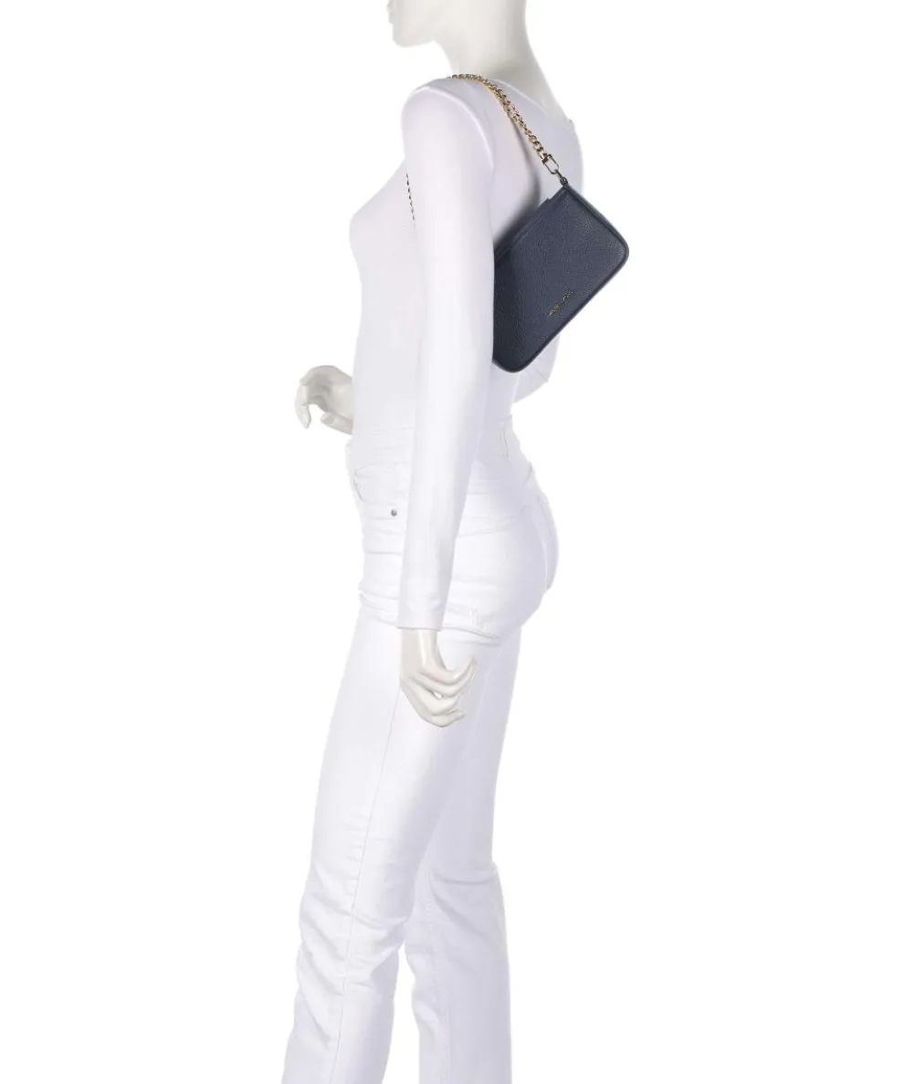 Bryant Small Schultertasche genarbtes Rindsleder navy