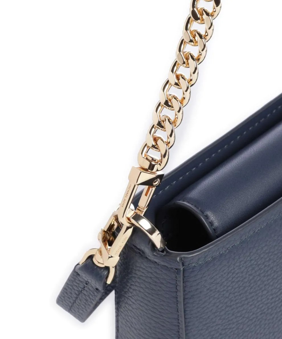 Bryant Small Schultertasche genarbtes Rindsleder navy