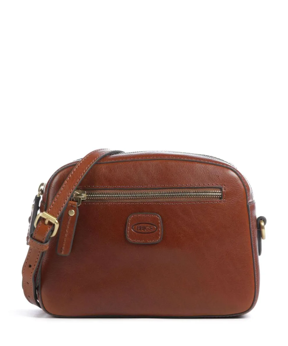 Volterra Modell Umhängetasche fein genarbtes Leder braun