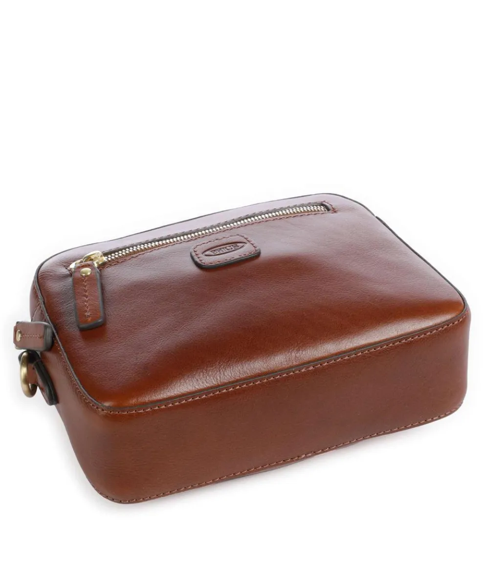 Volterra Modell Umhängetasche fein genarbtes Leder braun