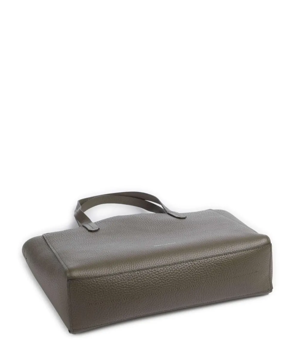 Busin M Shopper 15″ genarbtes Rindsleder khaki