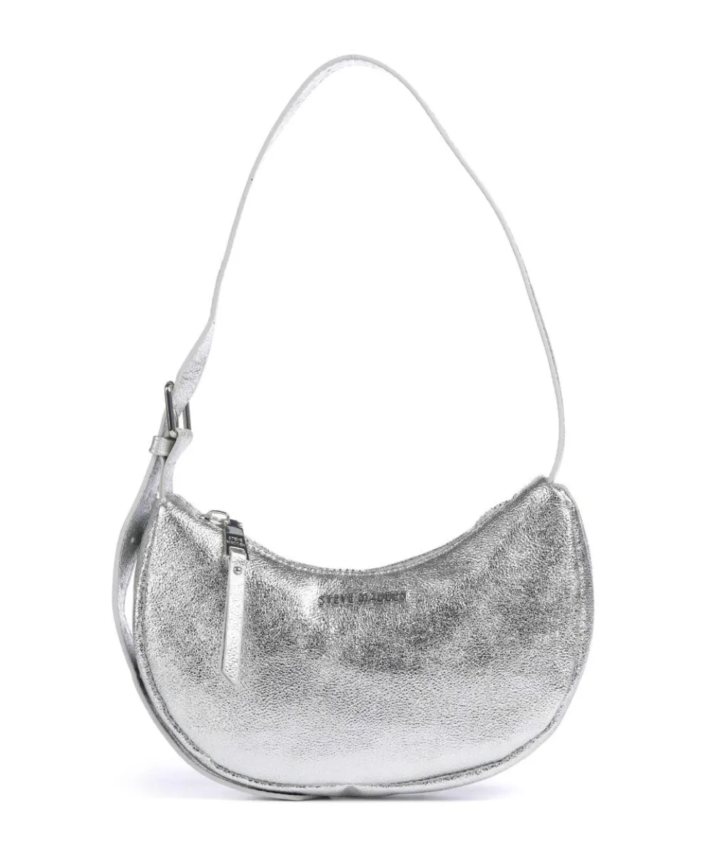 BVESNA Schultertasche Lederimitat silber