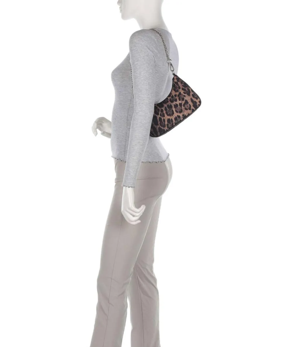 BVITAL Schultertasche Nylon schwarz/beige