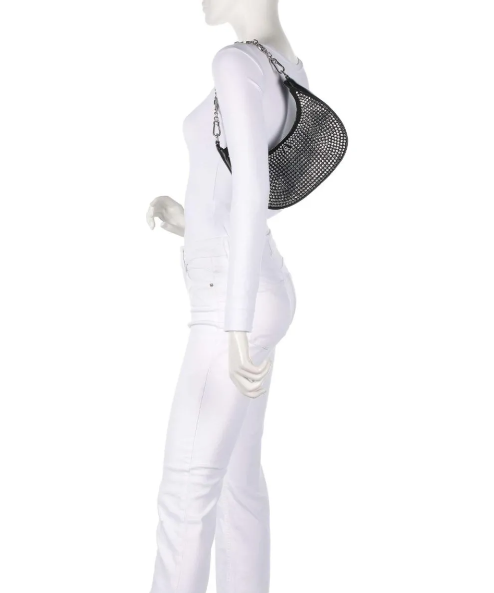 BWAND-R Schultertasche Lederimitat schwarz