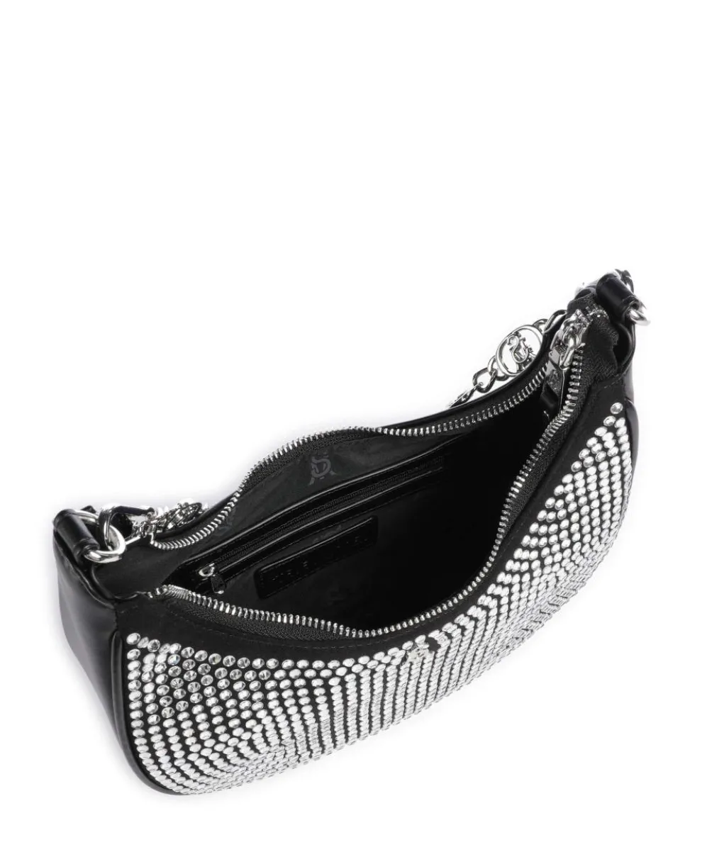 BWAND-R Schultertasche Lederimitat schwarz