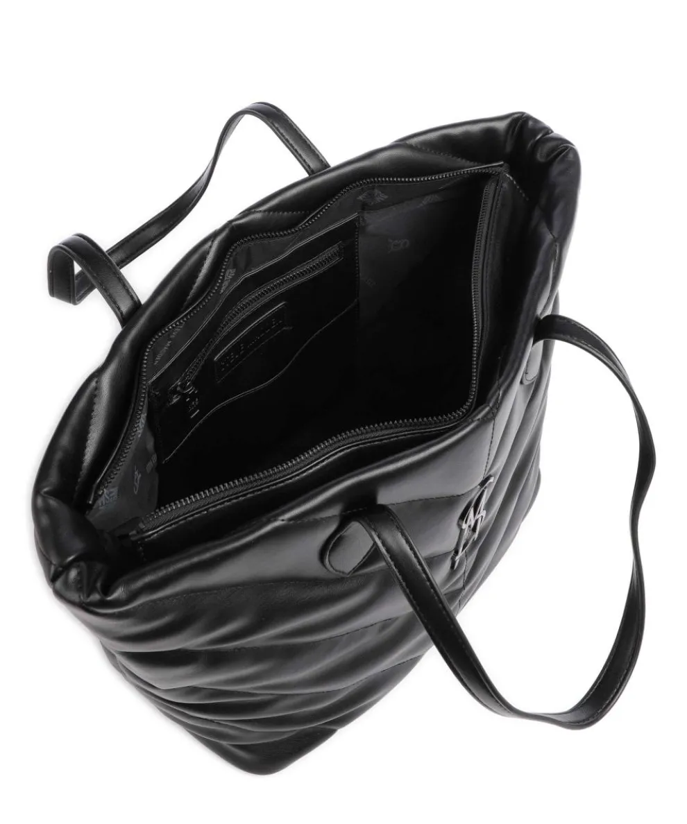 BWORKING Shopper Lederimitat schwarz