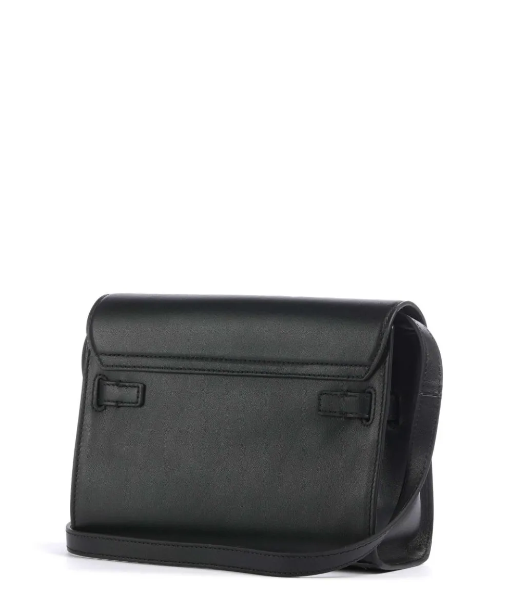 Sabine Umhängetasche fein genarbtes Rindsleder schwarz