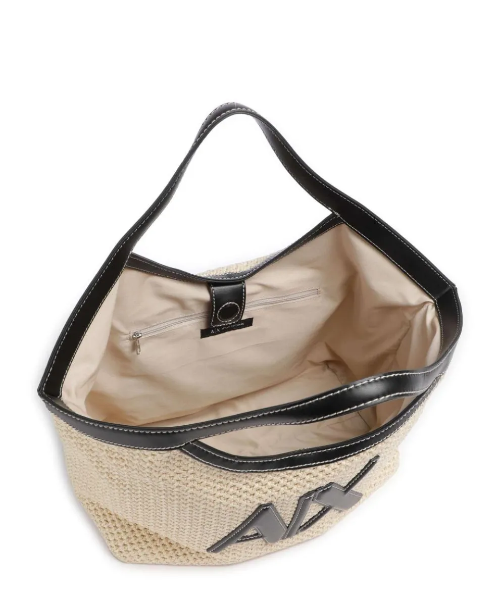 Sandy Shopper Kunststoff natur/schwarz