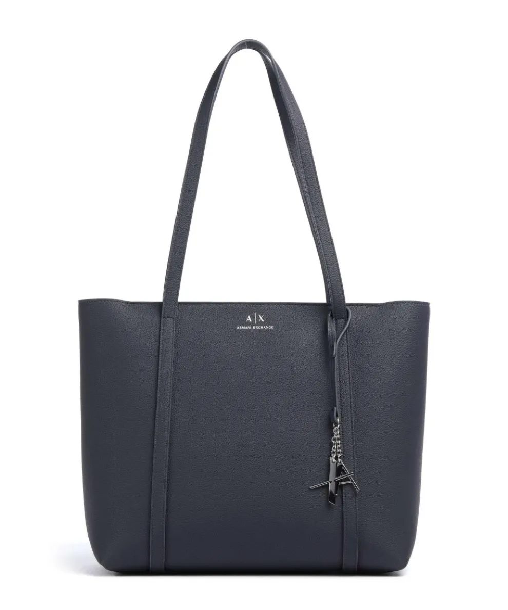 Sylvie Shopper Lederimitat dunkelblau