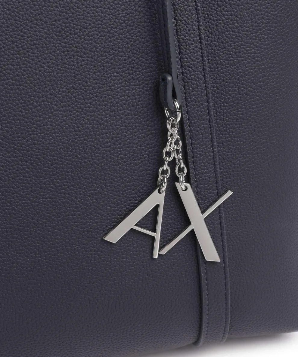 Sylvie Shopper Lederimitat dunkelblau