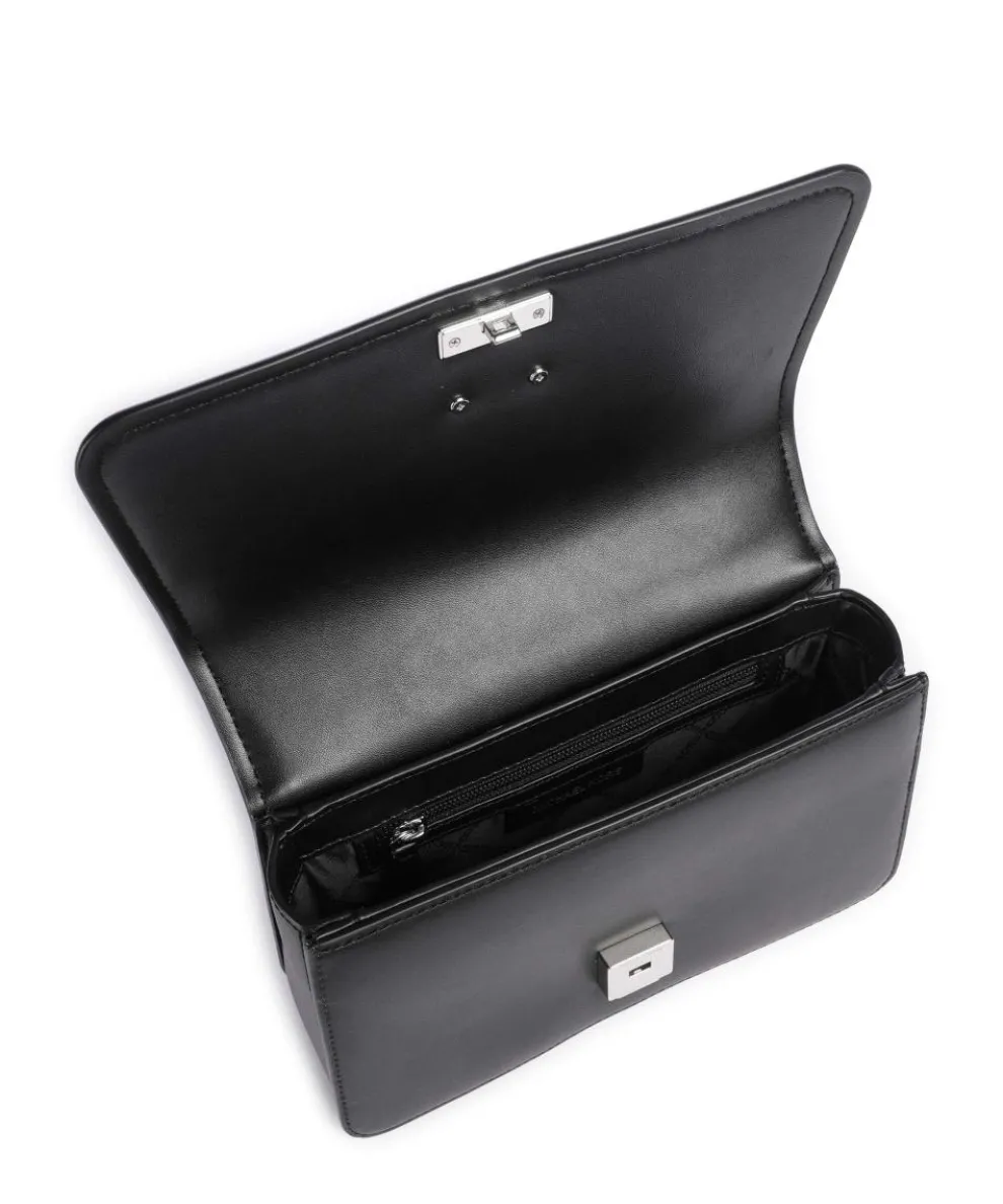 Delancey Handtasche fein genarbtes Rindsleder schwarz