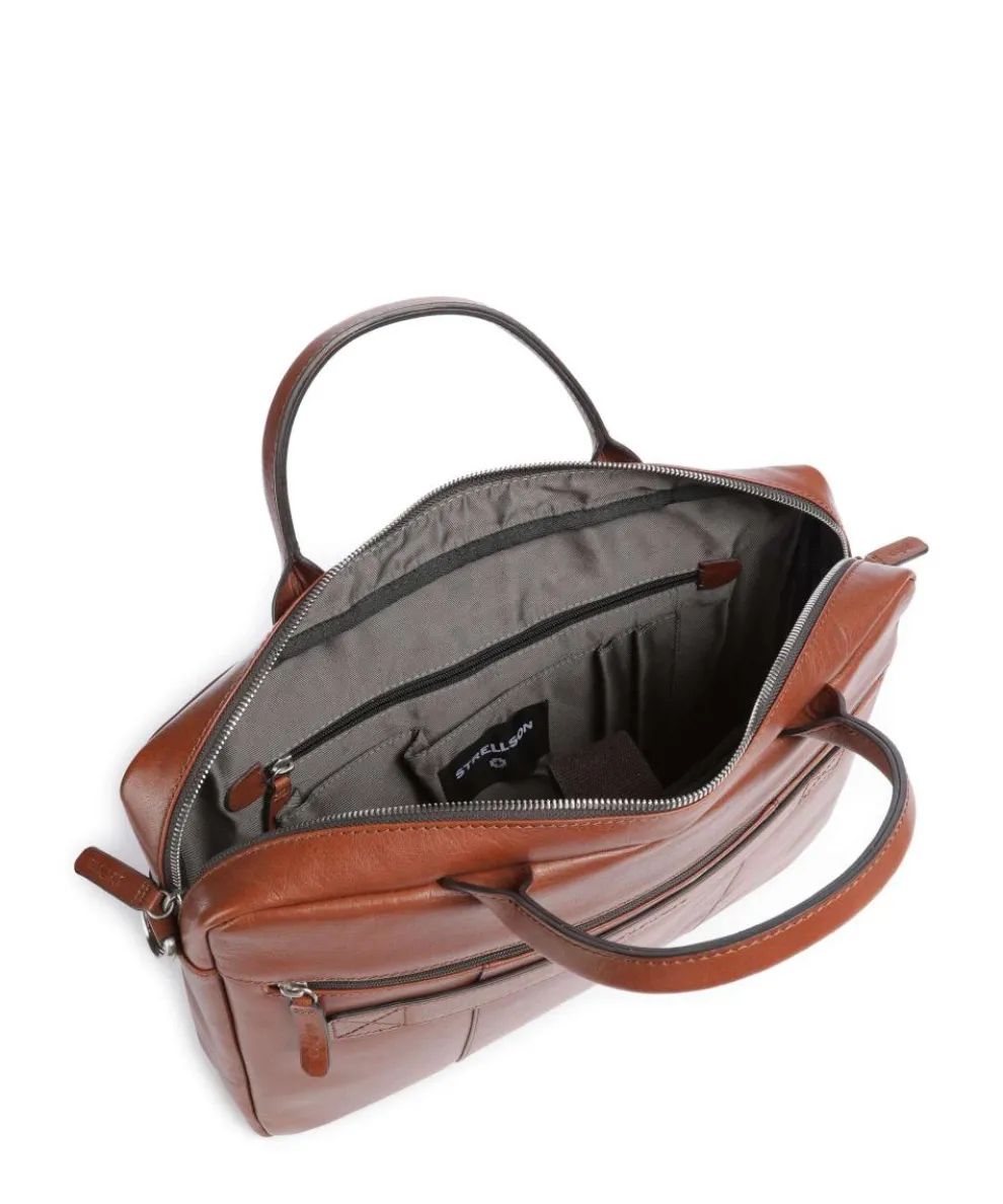 Kenley Charles Aktentasche 15″ Büffelleder cognac