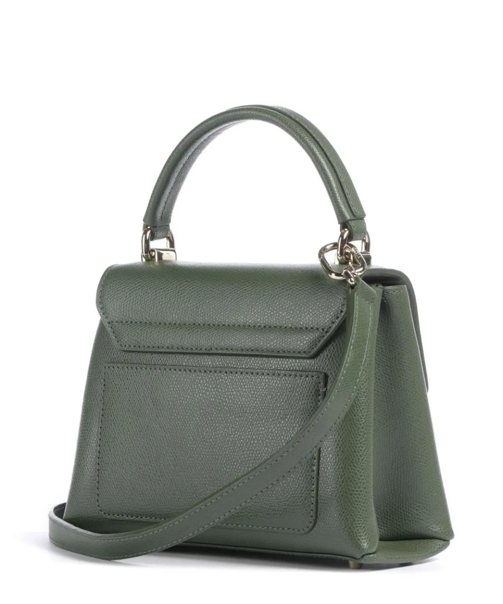 1927 Mini Handtasche genarbtes Leder dunkelgrün