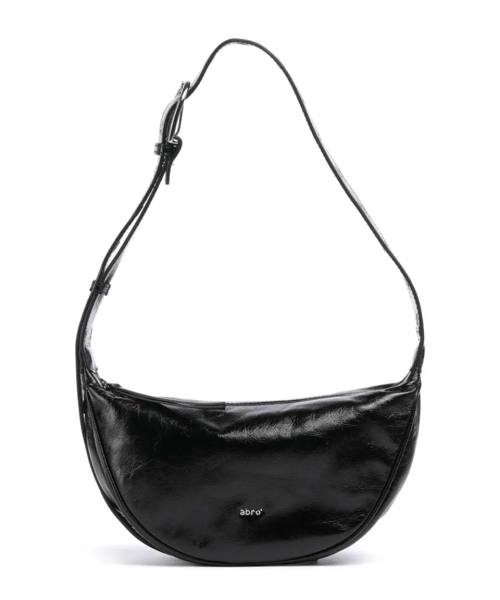 Alias Soft By My Side Schultertasche fein genarbtes Rindsleder schwarz