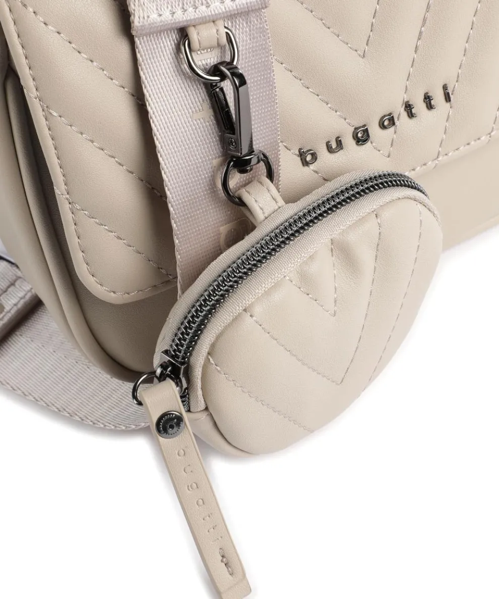 Sira Umhängetasche Lederimitat beige