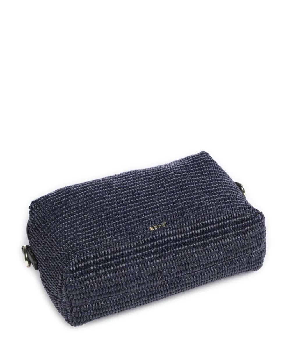 Raffia Kaia Umhängetasche Bast navy
