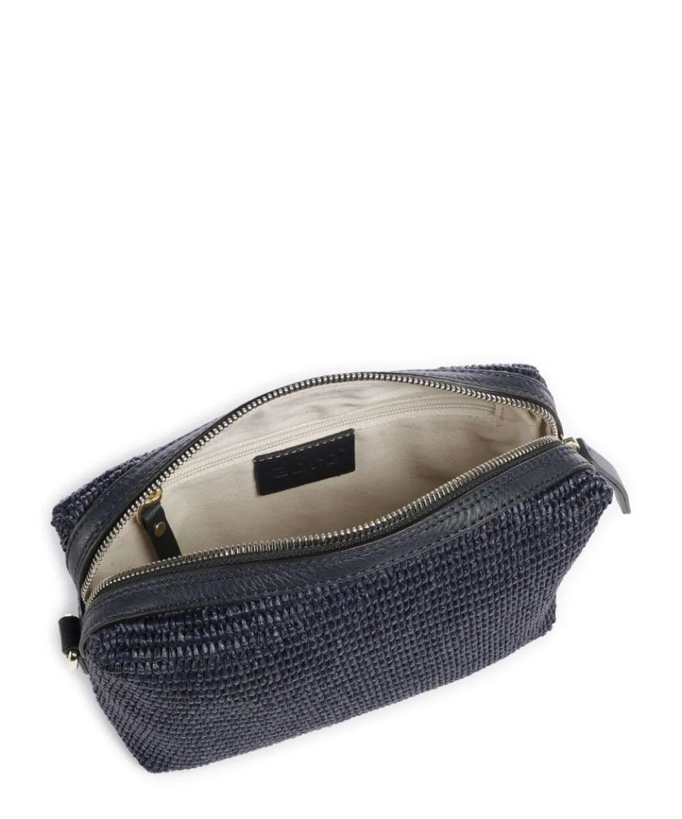 Raffia Kaia Umhängetasche Bast navy