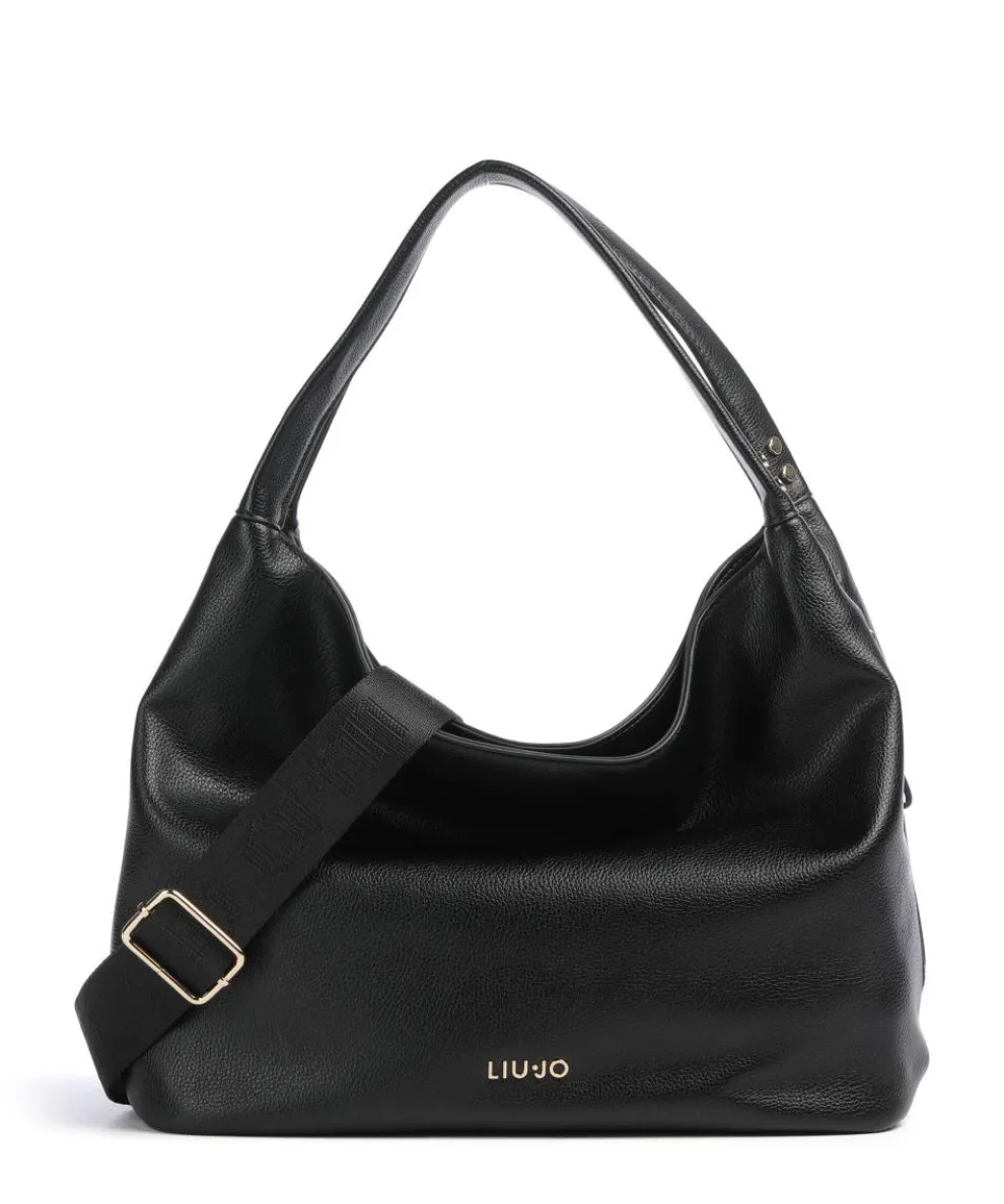 Kaliska M Beuteltasche Lederimitat schwarz