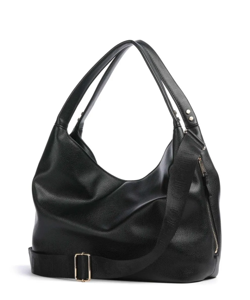 Kaliska M Beuteltasche Lederimitat schwarz