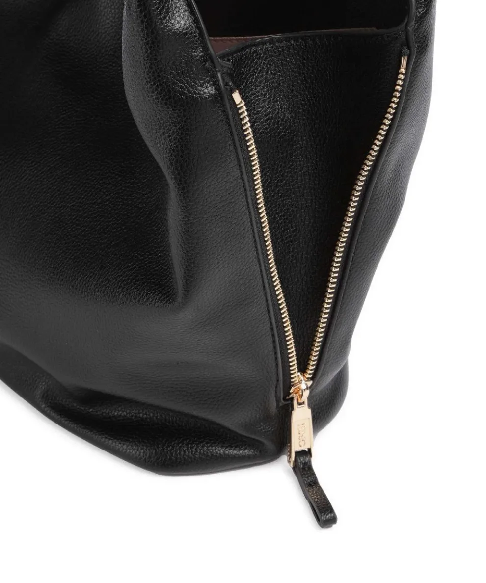 Kaliska M Beuteltasche Lederimitat schwarz