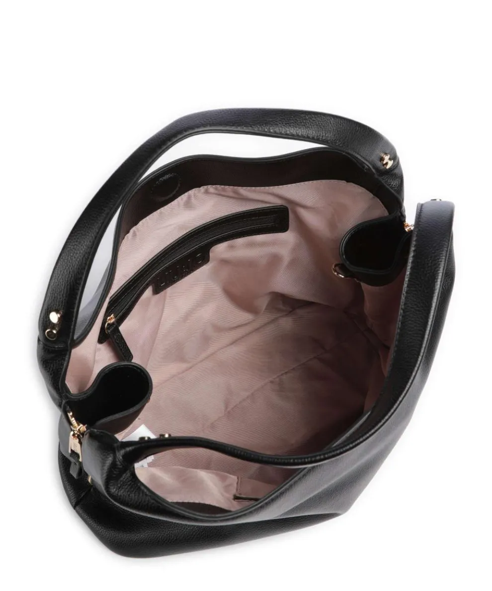 Kaliska M Beuteltasche Lederimitat schwarz