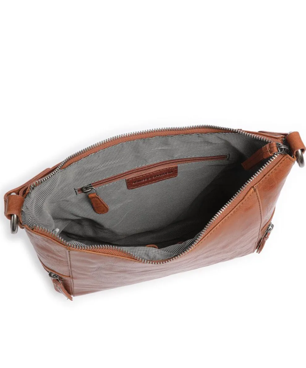 Bronco Beuteltasche Rindsleder braun