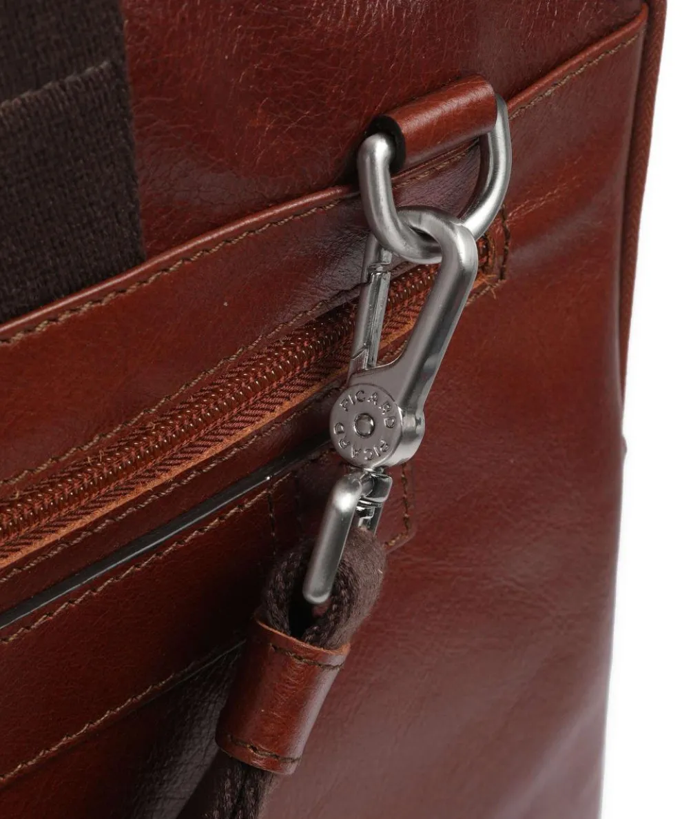 Buddy Aktentasche 15″ Büffelleder rotbraun