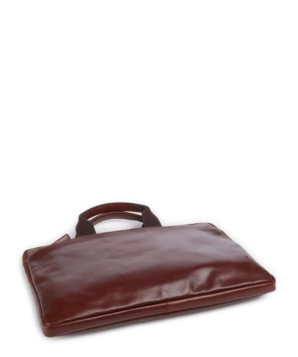 Buddy Aktentasche 15″ Büffelleder rotbraun