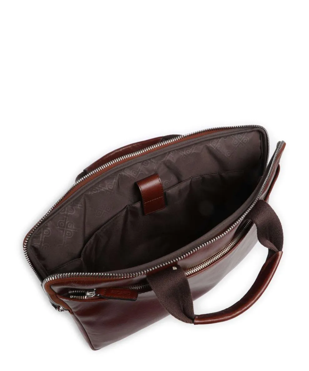 Buddy Aktentasche 15″ Büffelleder rotbraun