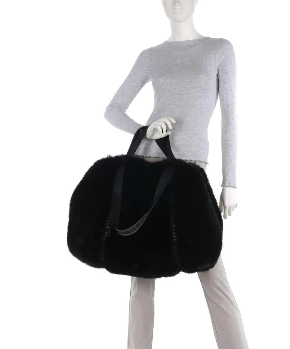 Cadence Shopper Kunstfell schwarz